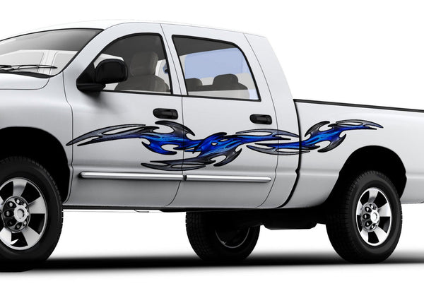 Tribal Links Truck Decals Side Vinyl Graphics | Xtreme Digital GraphiX
