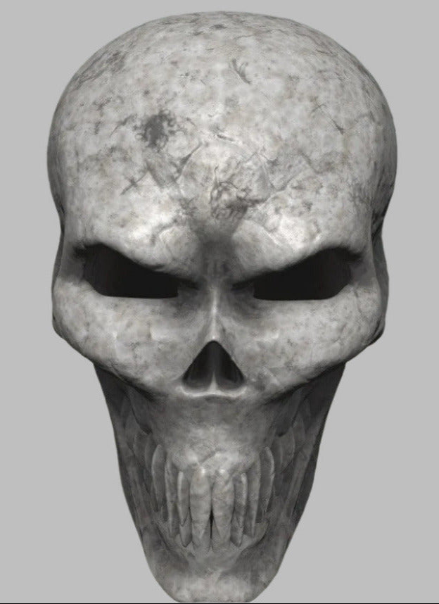 bone skull vinyl graphics for car hoods or pickup tailgate