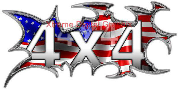 4x4 Decals for Trucks, Jeeps & SUV's
