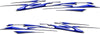 Blade Streak vinyl decals for cars and trucks in blue style