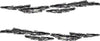 Camo Tears vinyl decal kit with chrome rip edges and camouflage pattern fill