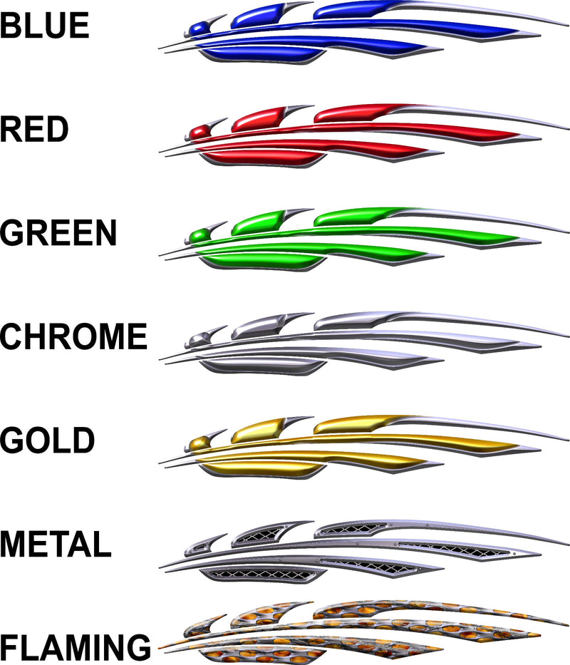 Arc Decals Vector Comet Arc Vinyl Decals for Cars and Trucks | Xtreme digital Graphix ...