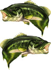 largemouth bass decals kit for boats