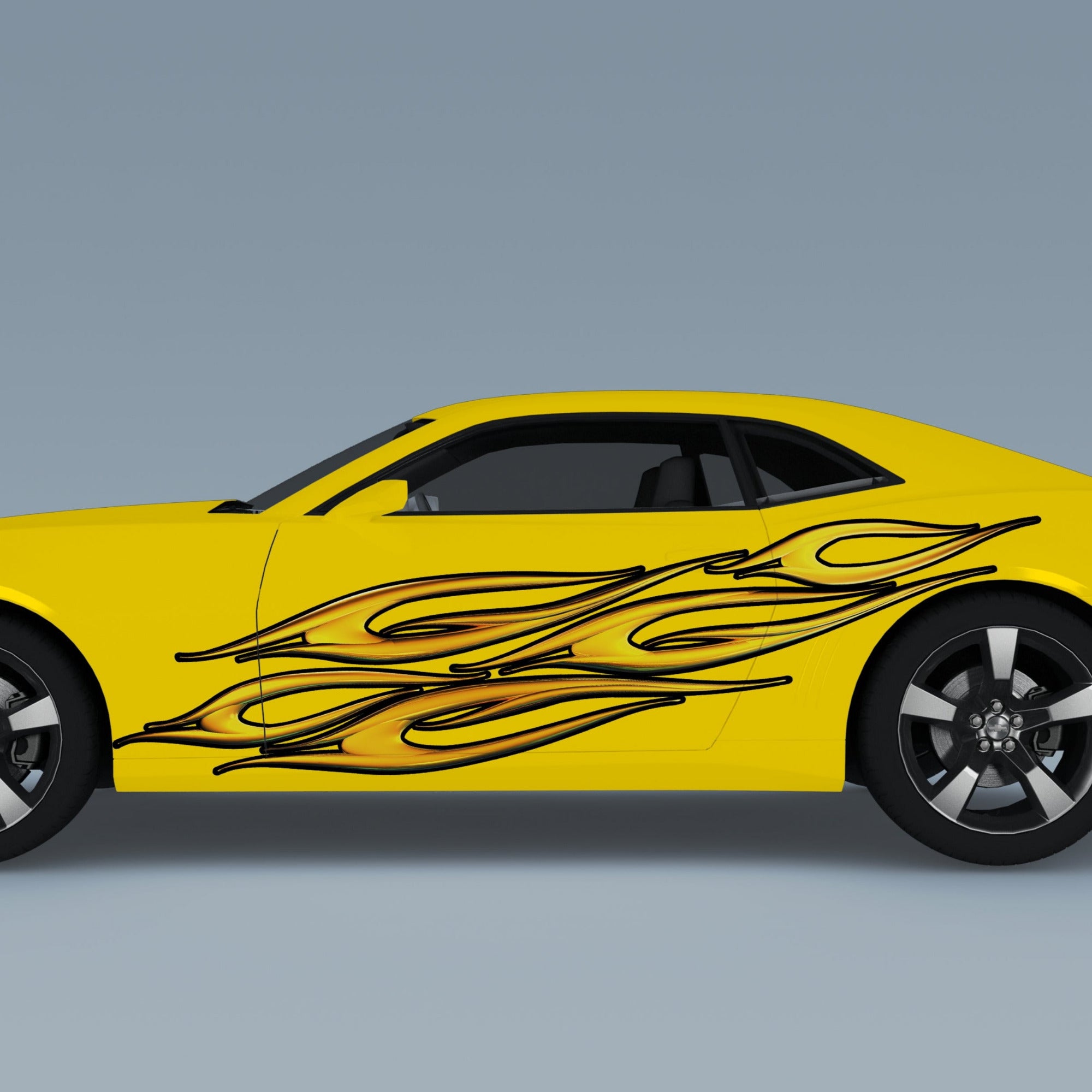 Custom Led Car Graphics Tribal Car Decals Graphics