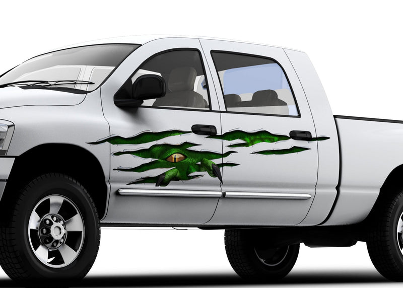Monster Rip Monster Rip Side Decals for Cars & Trucks - semi vinyl graphics | XDG ...