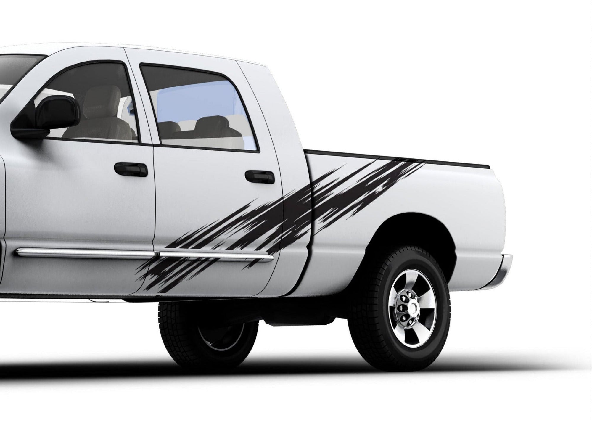 Scratch Truck side vinyl cut decals | Xtreme Digital GraphiX