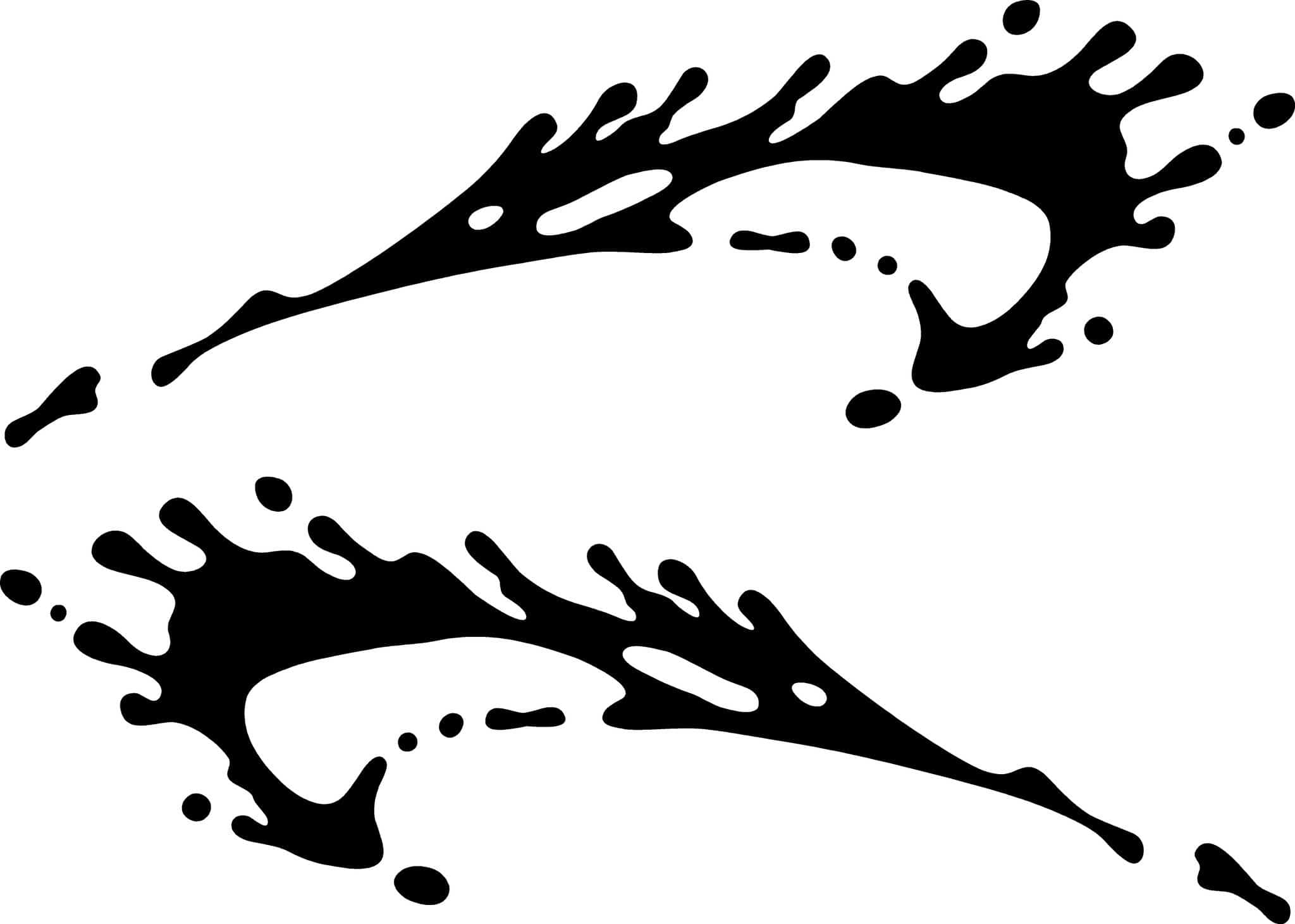 Mud Splashes Pvc Real Mud Splash Vinyl Decal for Car Truck Vehicle | Xtreme Digital GraphiX