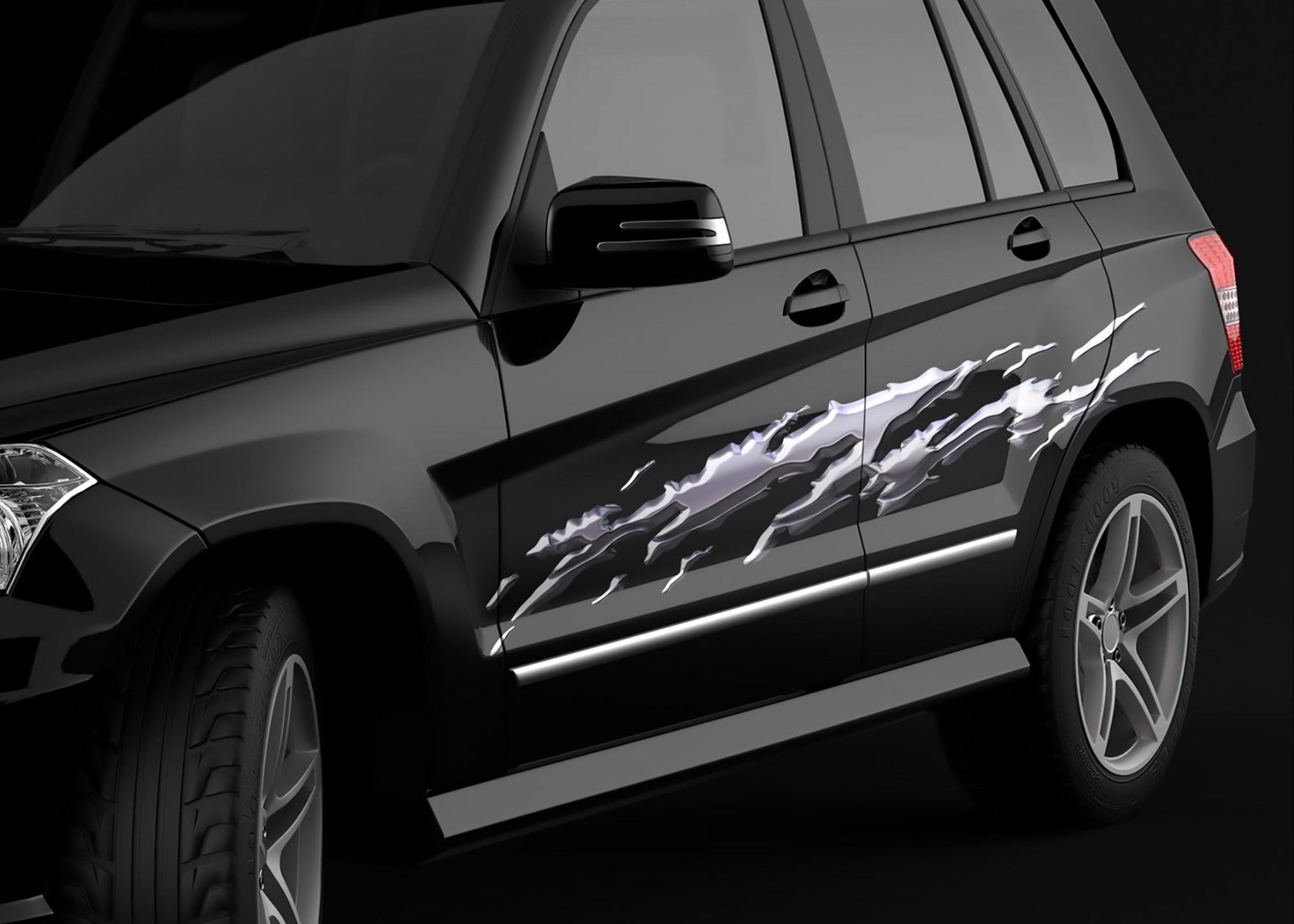 Full color splash car and truck vinyl decals | Xtreme Digital GraphiX