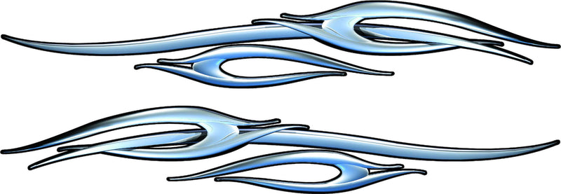 chrome spears car decals kit