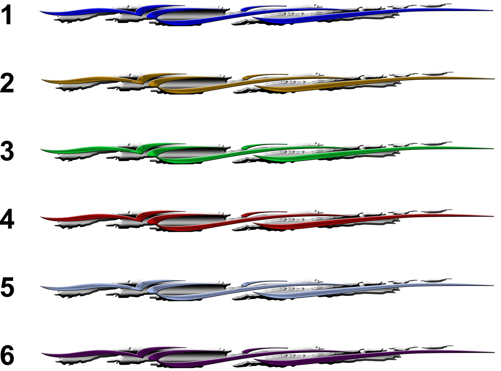 flight vinyl decal on white truck