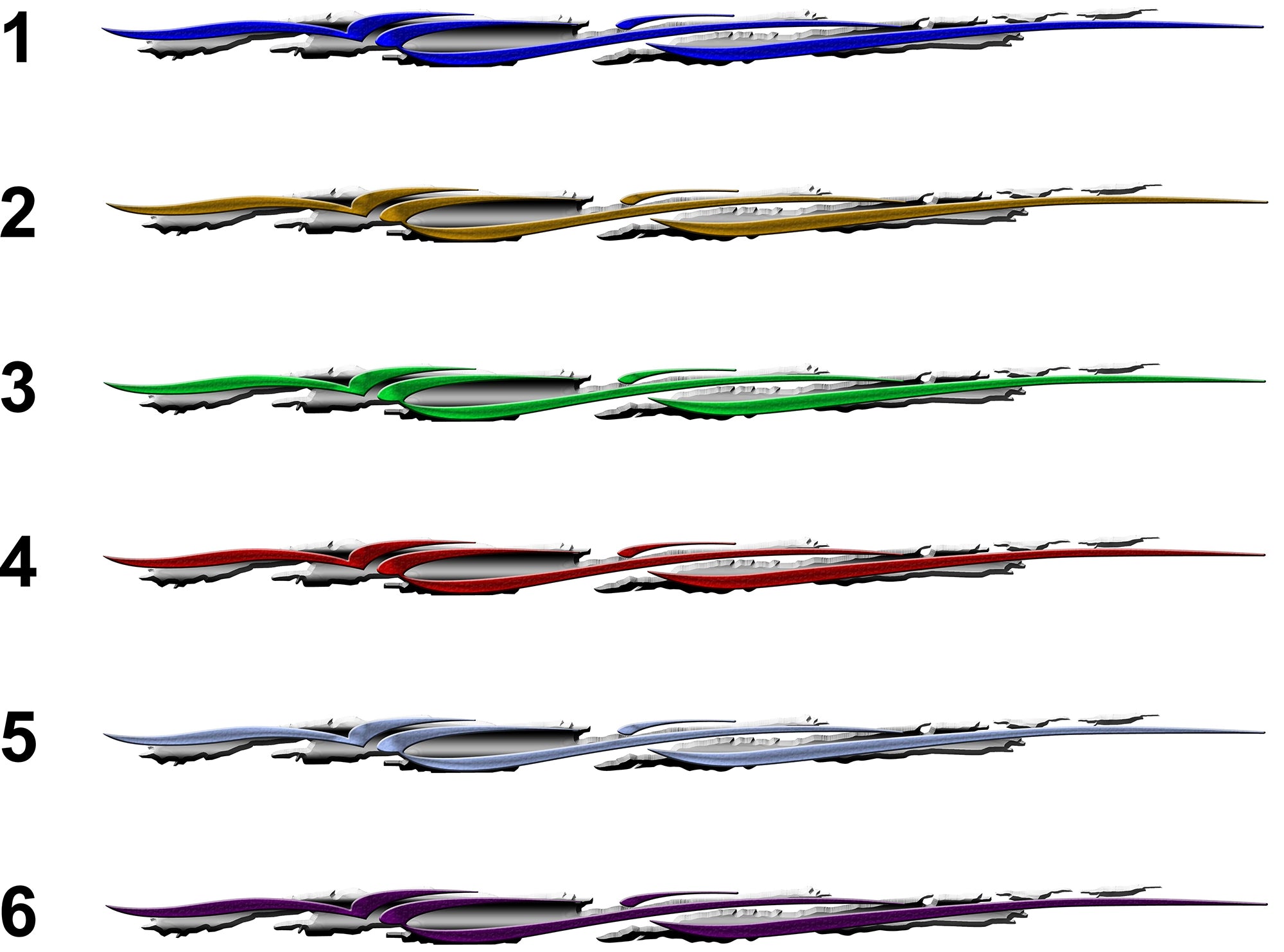 flight vinyl decal on white truck