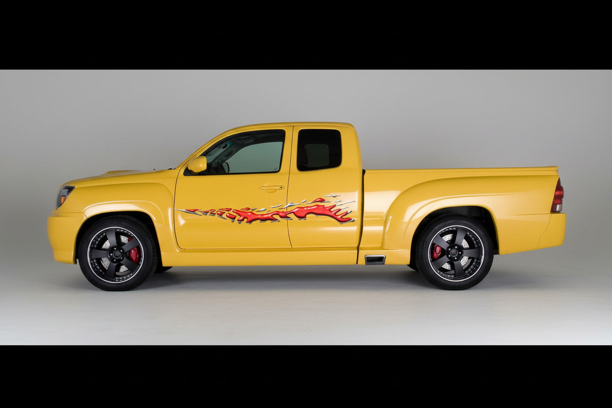 Auto Decals Kit Full color splash vinyl auto decals kit | Xtreme Digital GraphiX