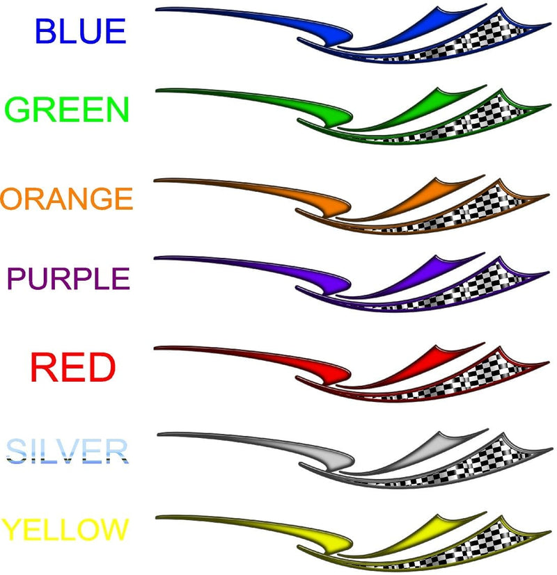 vinyl racing stripes avaiable colors to choose from