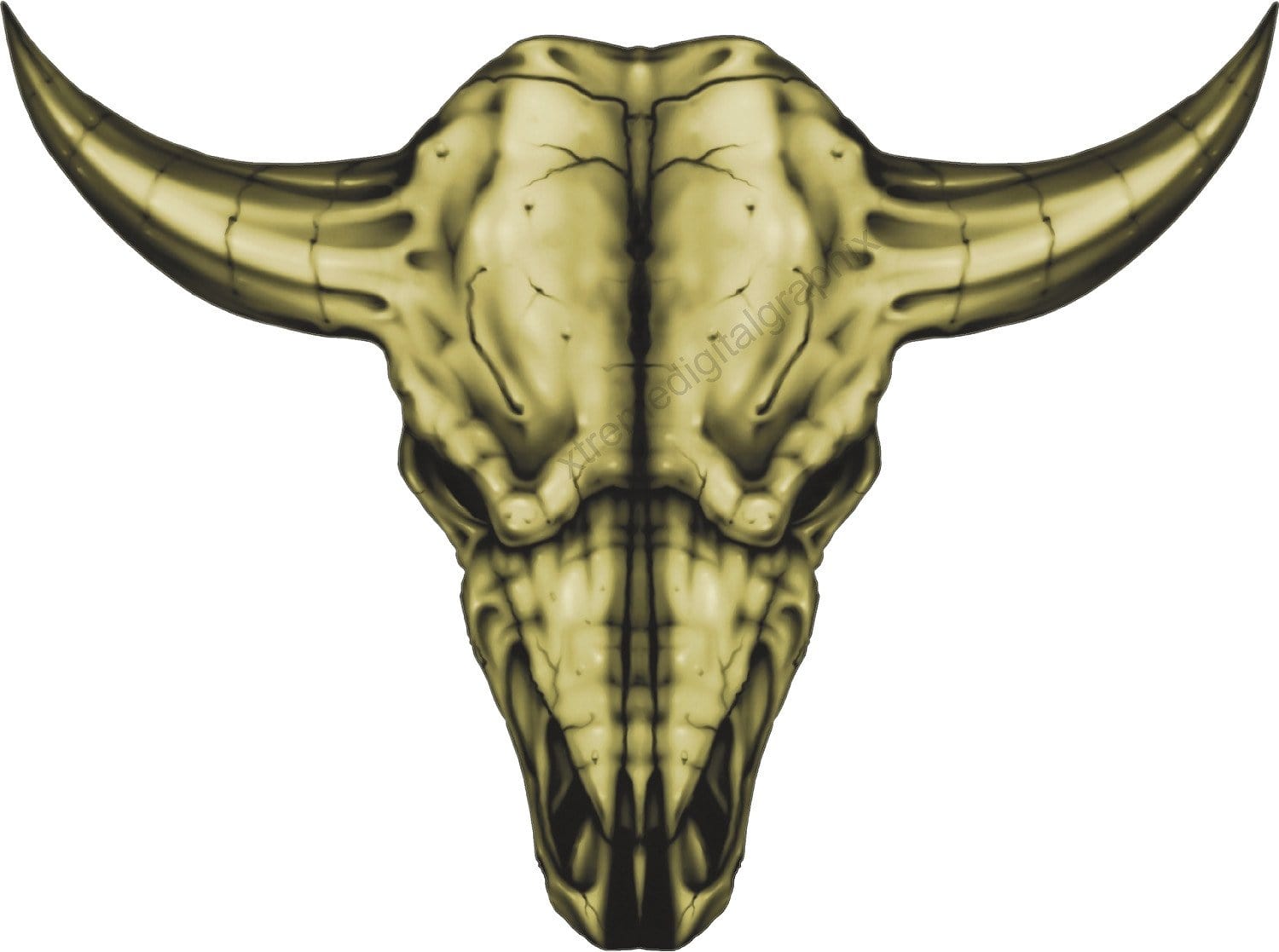 long horn vinyl decal for truck