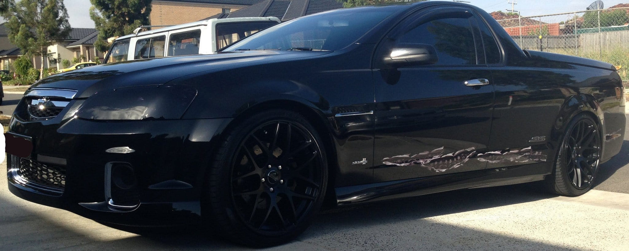 skull tears decal kit