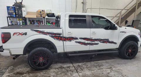 Skulls Tears Vinyl Graphic Decals for Cars and Trucks