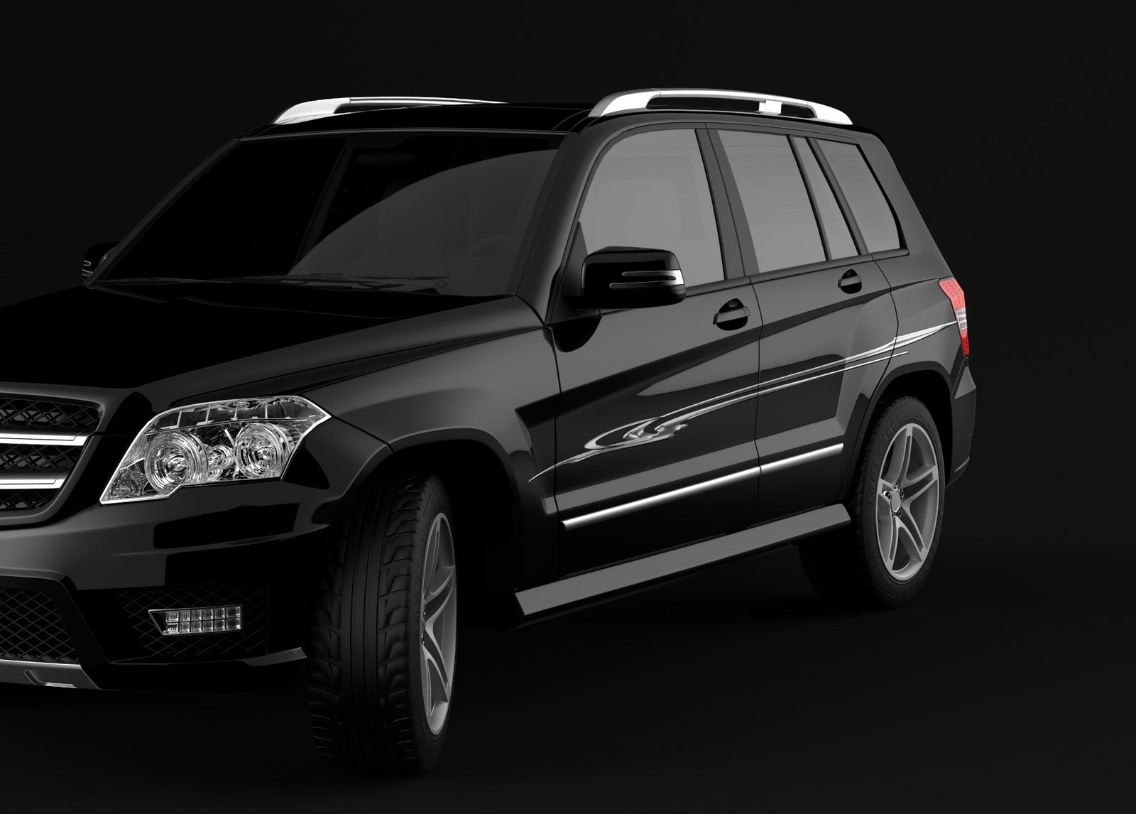 sky silver vehicle decals kit